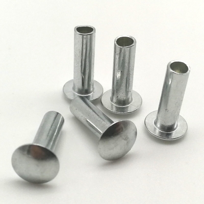 tailor making aluminum semi-tubular rivets round head type