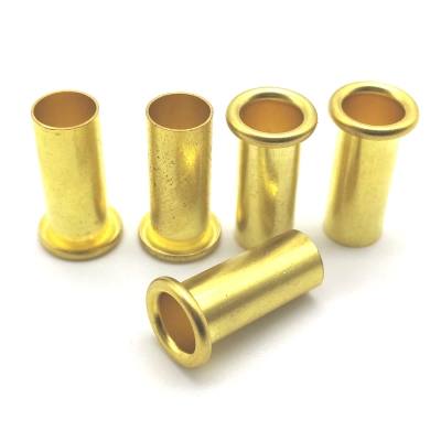 China Hollow Rivets Factory Custom Made Brass Material Notin Metals